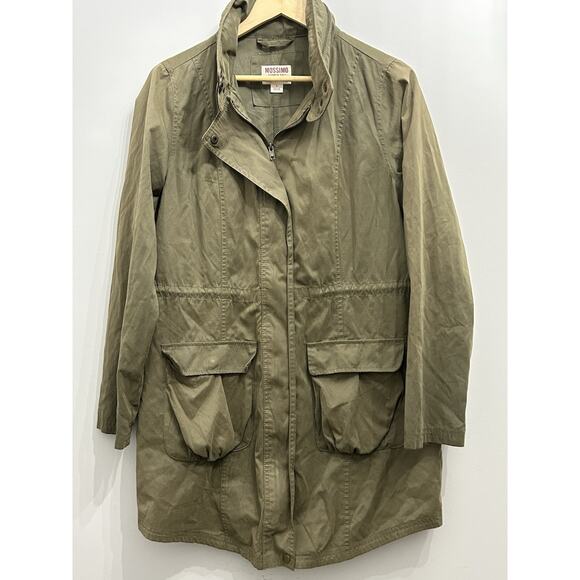 Mossimo Supply Co Olive Green Utility Jacket Military Style Size Large - Picture 1 of 5